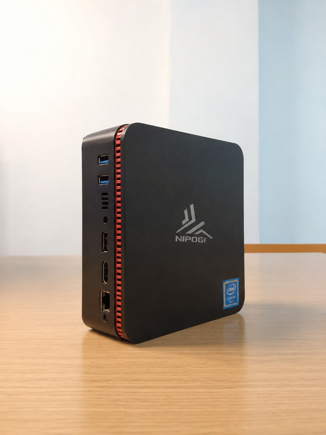Mini PC NiPoGi AK1 PRO – Intel N5105, 12GB RAM, 256GB NVMe SSD, 4K 60Hz