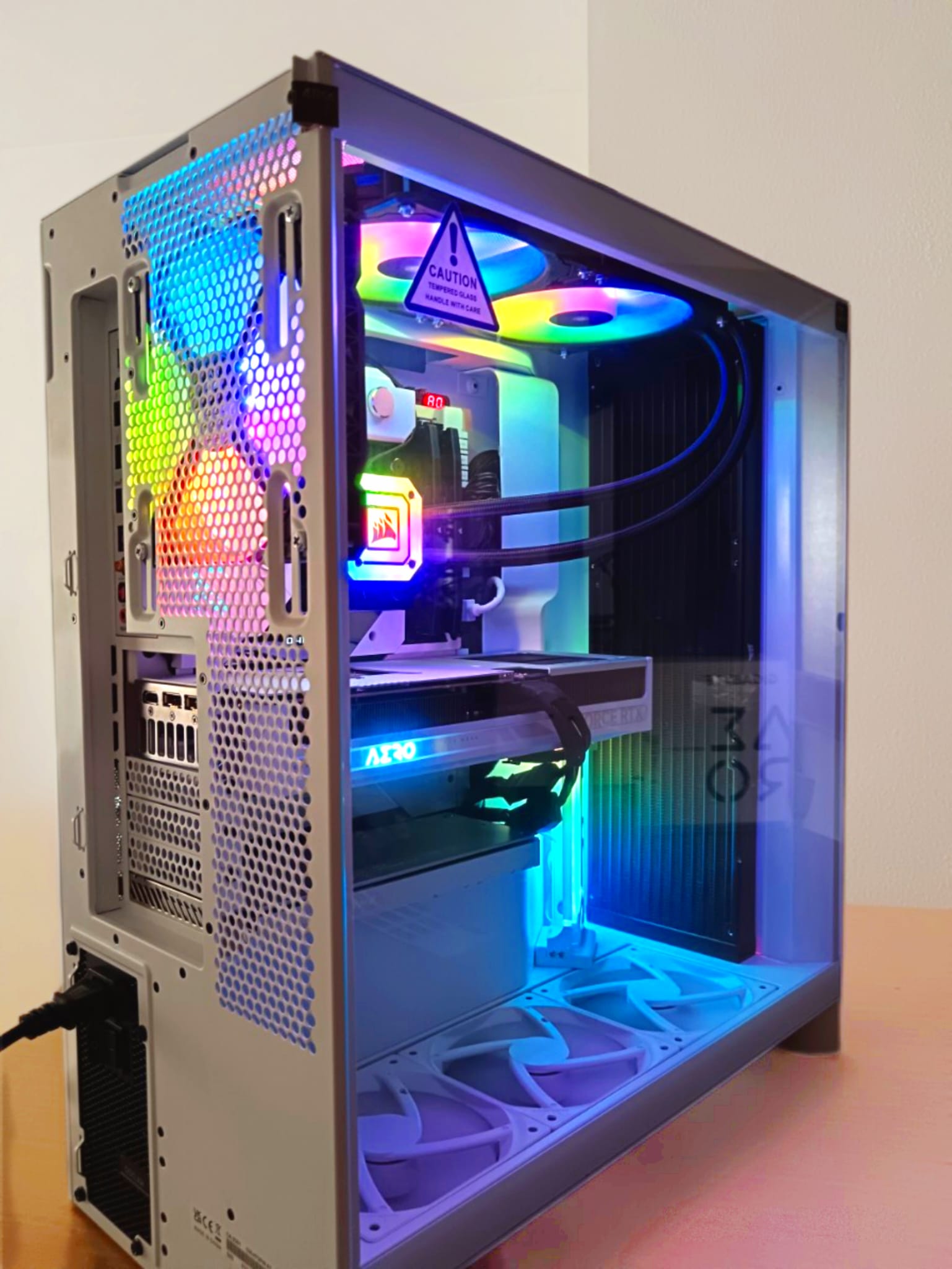 PC Custom NZXT White TOP | Intel Core I9 14900KS, RTX 5080 16GB, 48GB DDR5, 2TB NVMe