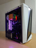 Pc For Competitive Mars Gaming White | Intel Xeon E5 2680 V2, MSI Radeon RX 5500 XT 8GB, 16GB DDR4, 480GB SSD