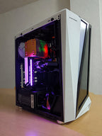 Pc For Competitive Mars Gaming White | Intel Xeon E5 2680 V2, MSI Radeon RX 5500 XT 8GB, 16GB DDR4, 480GB SSD