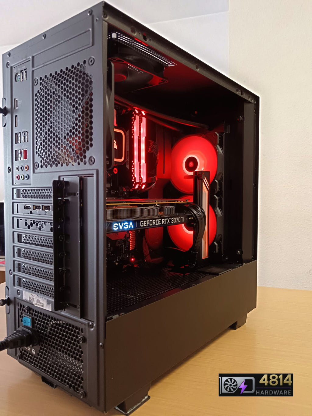 PC Custom NZXT Black Gaming | Intel Core i9 11900K, RTX 3070 Ti OC 8GB, 32GB DDR4, 512GB NVMe