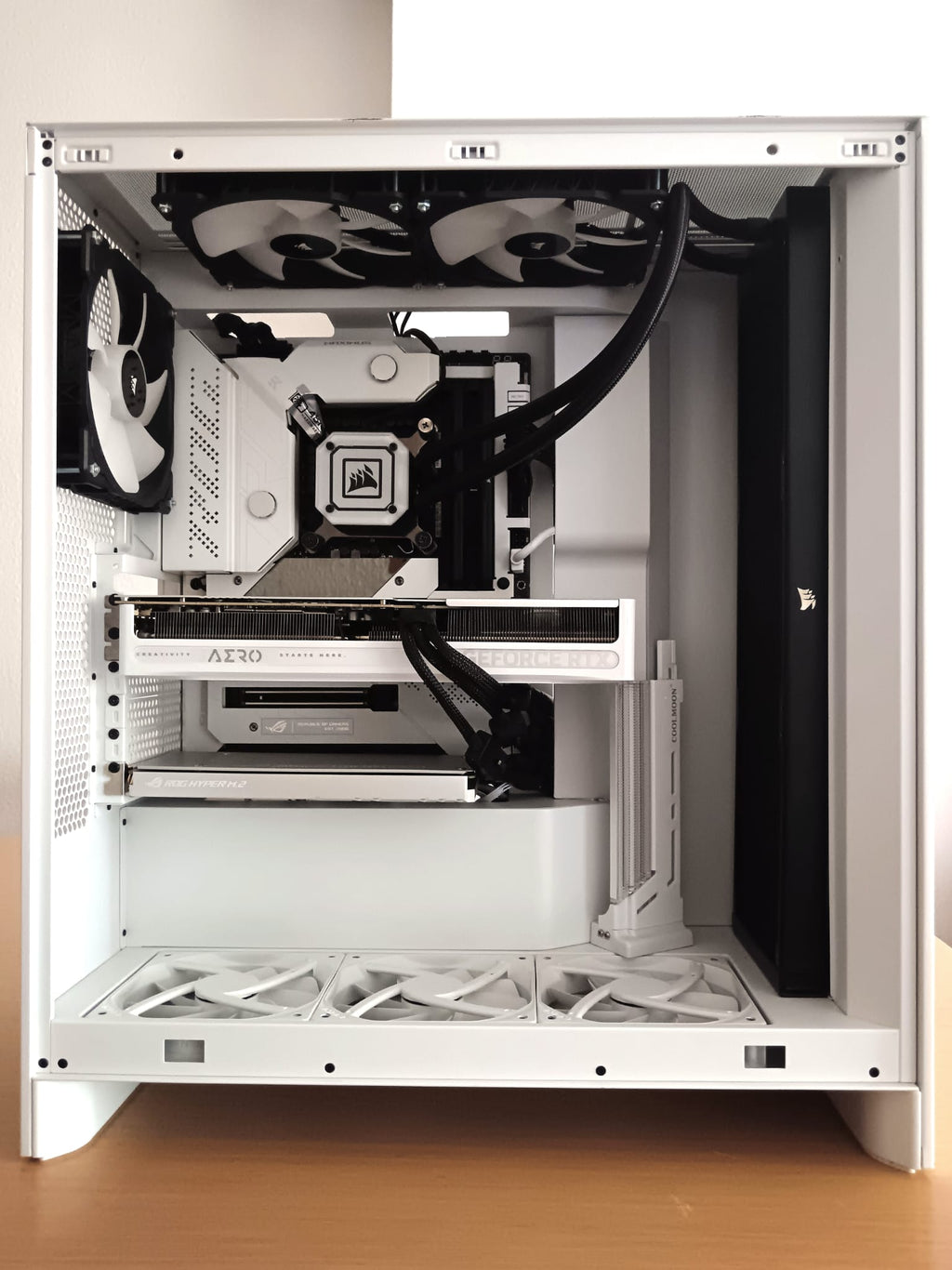 PC Custom NZXT White TOP | Intel Core I9 14900KS, RTX 5080 16GB, 48GB DDR5, 2TB NVMe