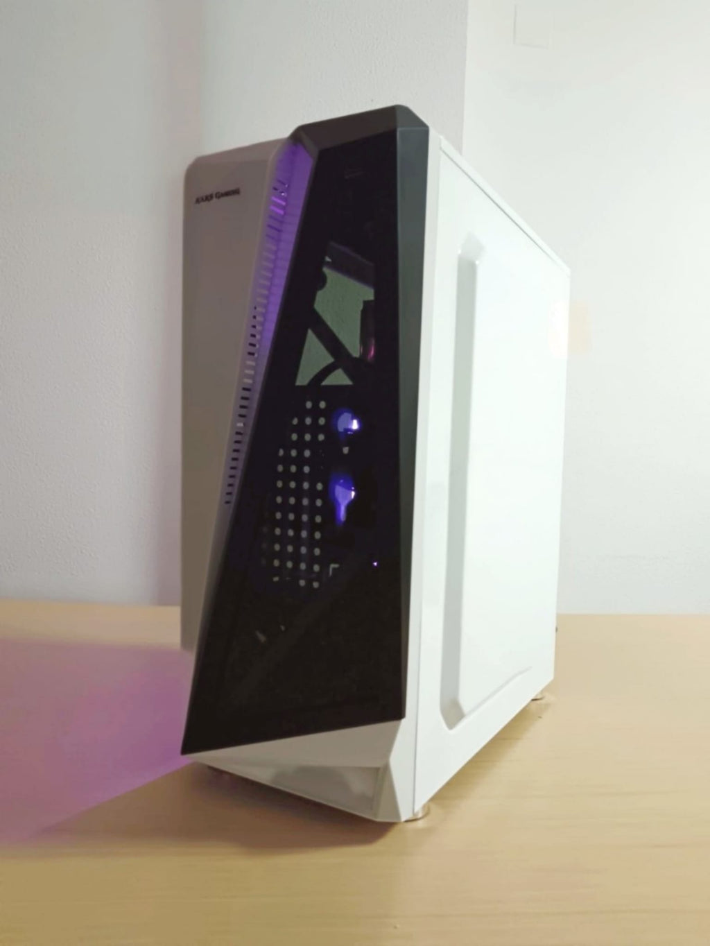 Pc For Competitive Mars Gaming White | Intel Xeon E5 2680 V2, MSI Radeon RX 5500 XT 8GB, 16GB DDR4, 480GB SSD