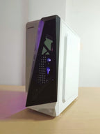 Pc For Competitive Mars Gaming White | Intel Xeon E5 2680 V2, MSI Radeon RX 5500 XT 8GB, 16GB DDR4, 480GB SSD