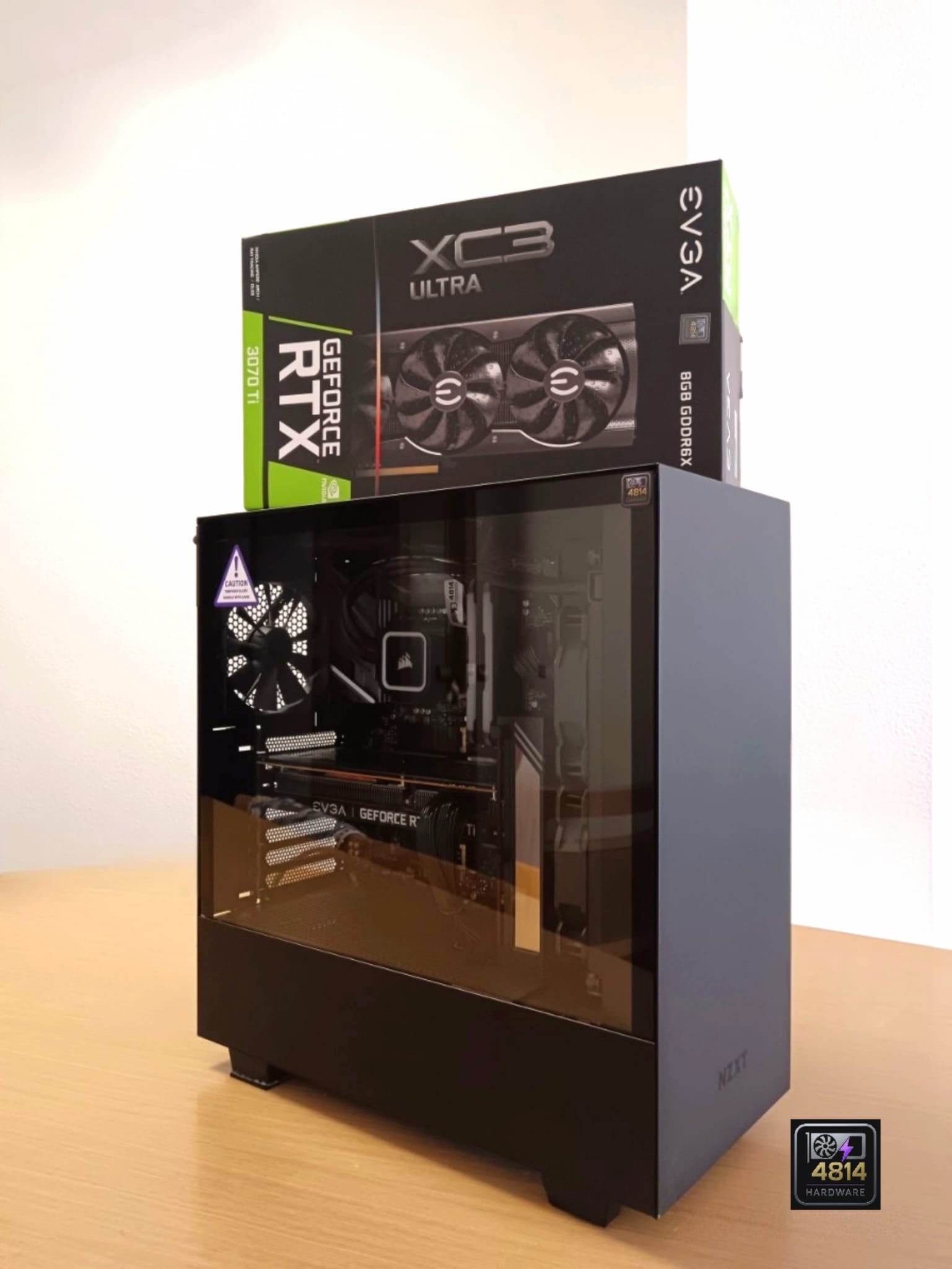 PC Custom NZXT Black Gaming | Intel Core i9 11900K, RTX 3070 Ti OC 8GB, 32GB DDR4, 512GB NVMe