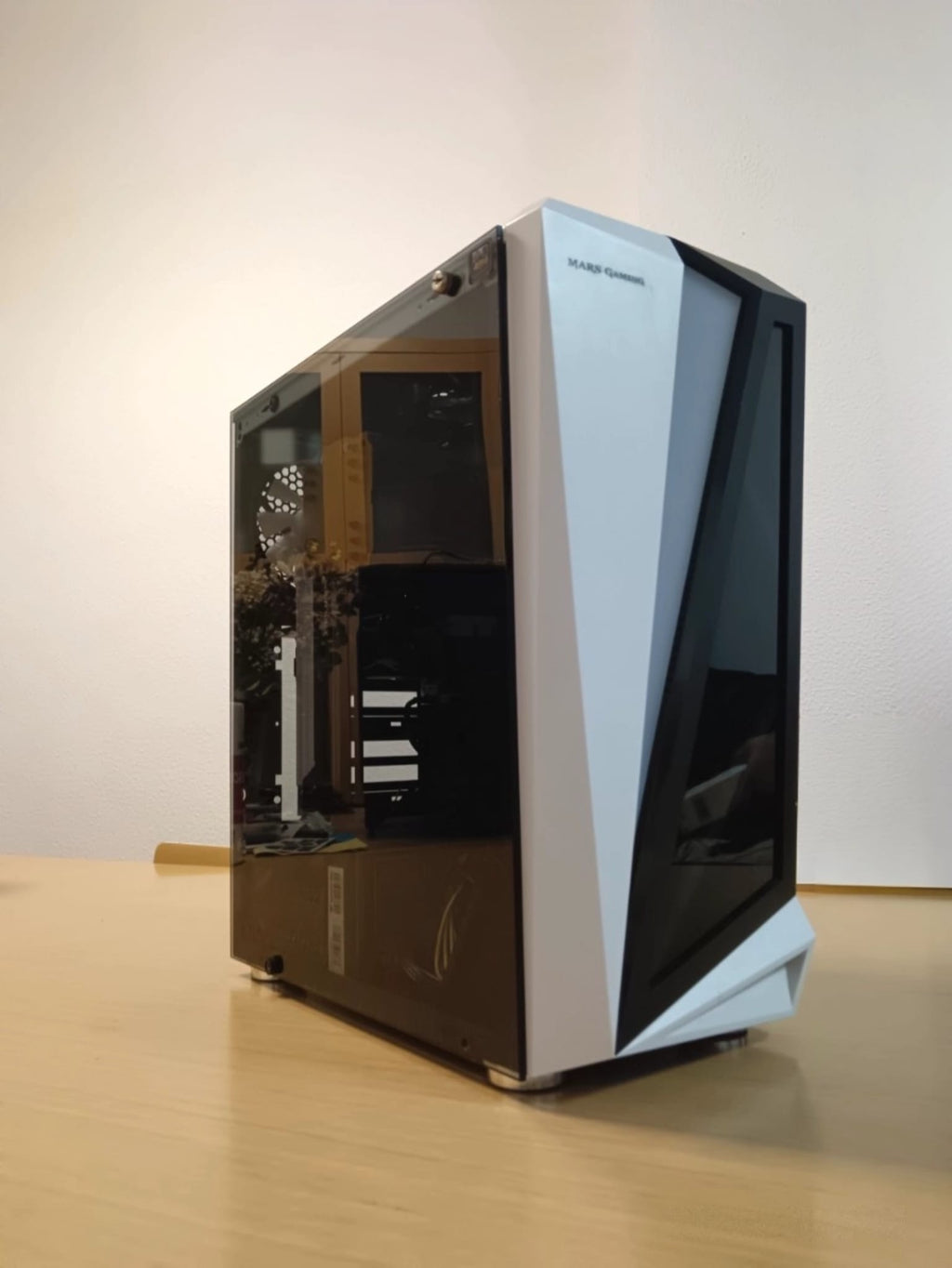 Pc For Competitive Mars Gaming White | Intel Xeon E5 2680 V2, MSI Radeon RX 5500 XT 8GB, 16GB DDR4, 480GB SSD