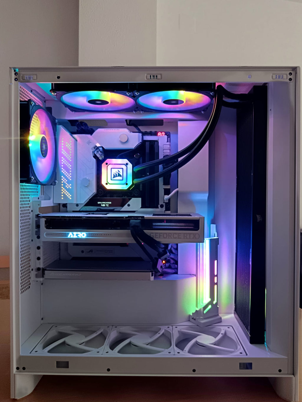 PC Custom NZXT White TOP | Intel Core I9 14900KS, RTX 5080 16GB, 48GB DDR5, 2TB NVMe