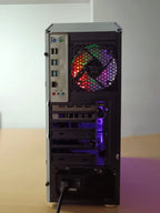 Pc For Competitive Mars Gaming White | Intel Xeon E5 2680 V2, MSI Radeon RX 5500 XT 8GB, 16GB DDR4, 480GB SSD